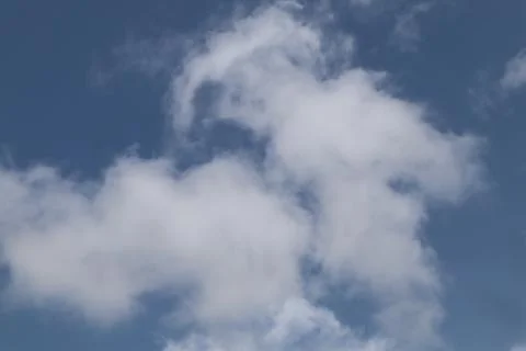 Blue sky white clouds Stock Photos