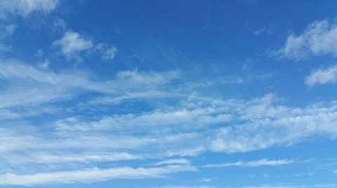 Blue sky with white clouds Stock Photos