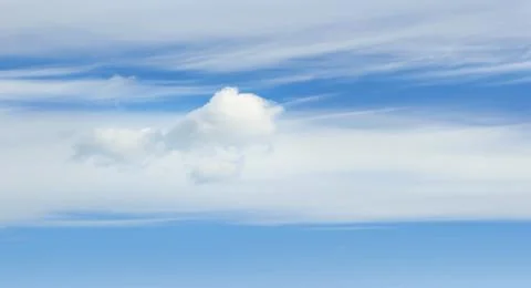 Blue sky with white clouds Stock Photos