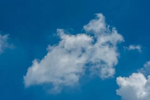 Blue sky with white clouds Stock Photos