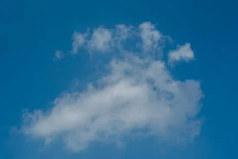 Blue sky with white clouds Stock Photos