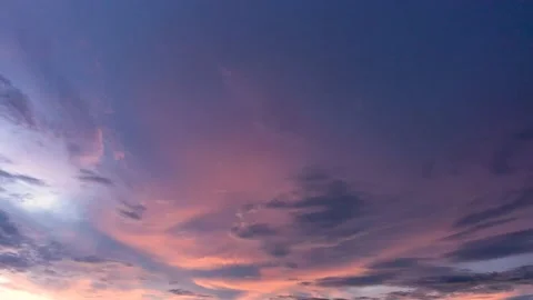 Blue sky white clouds. Puffy fluffy white clouds. Video stock 218166874