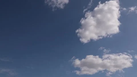 Blue sky white clouds Timelapse Stock Footage 224431463
