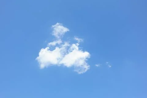 Blue sky with white cloudscape during day time Stock Photos