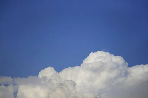 Blue sky in the winter Stock Photos