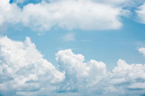 Blue sky withcloud Stock Photos