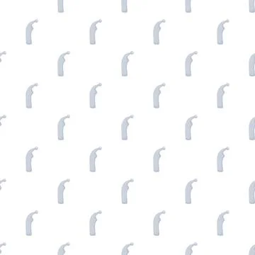 Blue sleeping cap pattern creating a bedtime background Stock Illustration