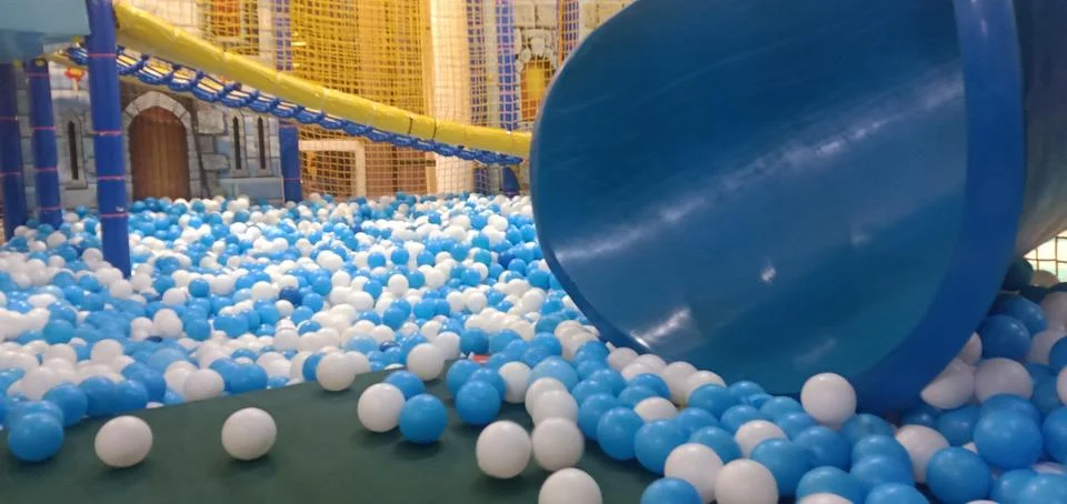 A Blue Slide Stock-Fotos