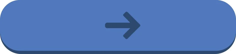 Blue Slider Switch With Right Arrow Symbol Stock Illustration
