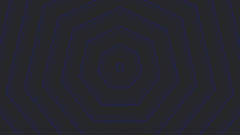 Blue slim circles simple flat geometric on dark grey black background loop... Stock Footage 228767019
