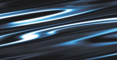 Blue Slowly Flowing Fluids Waves Liquid Lines Abstract Background Stock Footage 139210375