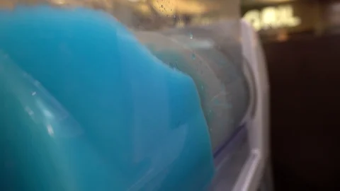 The Blue Slush Machine 스톡 동영상 122010899