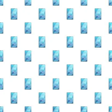 Blue smartphone pattern forming a seamless background Illustrazione stock