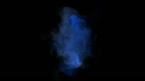 Blue Smoke 720p Stock Footage