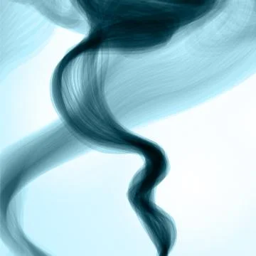 Blue smoke background Stock Illustration
