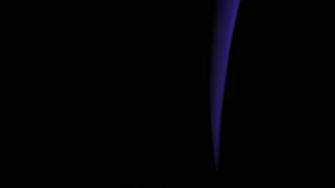 Blue smoke on black background Stock Footage 172449194