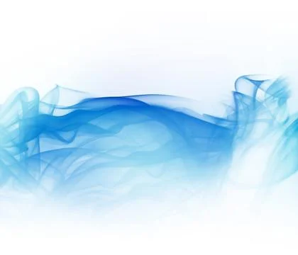 Blue smoke Illustrazione stock