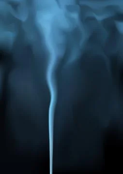 Blue smoke Stock-Illustration