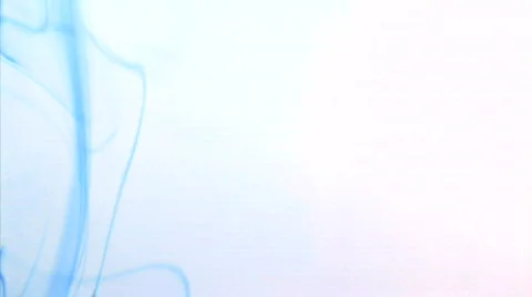 Blue Smoke in Liquid 2 Stock Footage 318910