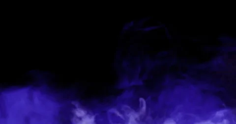 Blue Smoke Loop | Abstract Motion Background | Atmospheric Animation Stock Footage 309370965