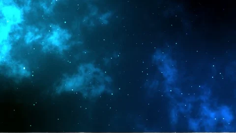 Blue smoke with particles Stock Footage 112582590