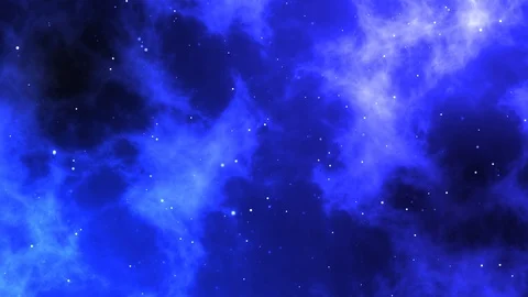 Blue smoke with particles Stock Footage 112582712