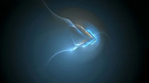 Blue smoke pattern abstract motion background Stock Footage 70952264