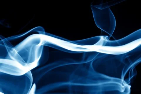 Blue smoke 写真素材