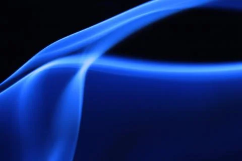 Blue smoke Stock Photos