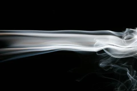 Blue smoke Stock Photos