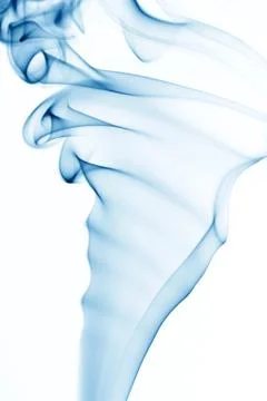 Blue smoke Stock Photos