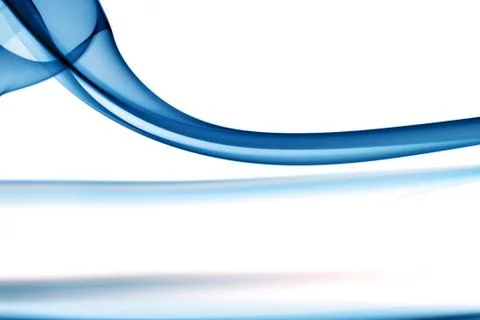 Blue smoke Stock Photos