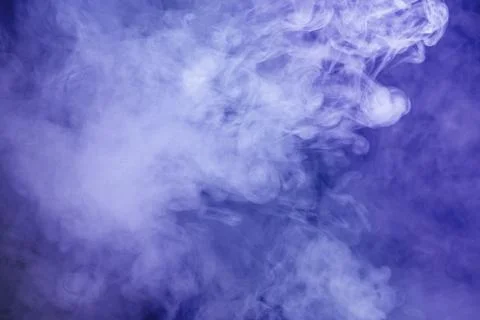 Blue smoke texture Stock-Fotos
