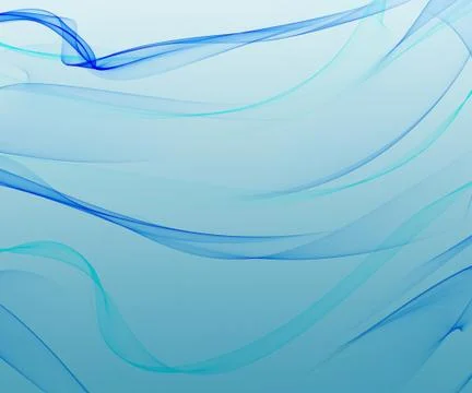 Blue smooth abstract background. Stock Illustration