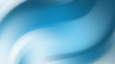 Blue smooth gradient animation with flowing soft curves and calming motion Stock Footage 333920725