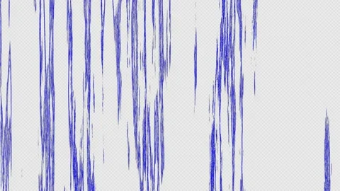 Blue Smooth Grunge Lines (Alpha Channel) Видео 205528064