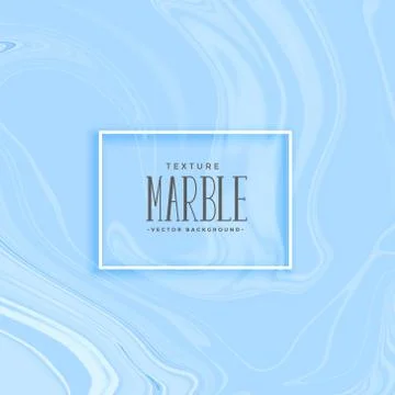 Blue smooth marble texture background Stock Illustration