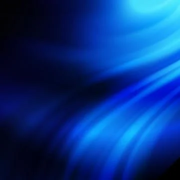 Blue smooth twist light lines background. Stock Illustration