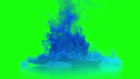 Blue smork Stock Footage 251137802
