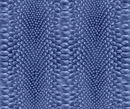 Blue snakeskin background pattern 스톡 일러스트