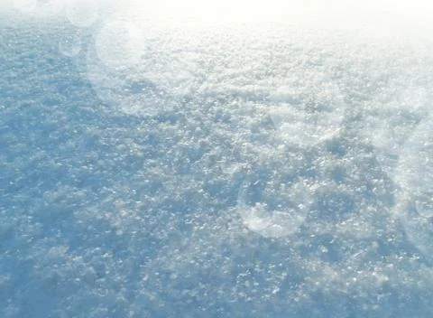 Blue snow background Stock Photos