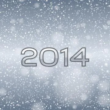 Blue snow Stock Illustration