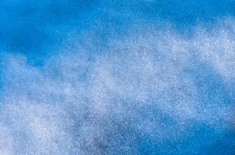 Blue snow texture background Stock Photos