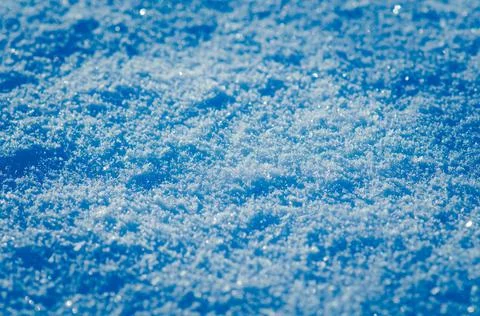 Blue snow texture background Stock Photos