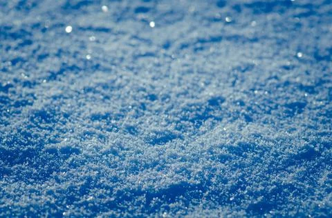 Blue snow texture background Stock Photos