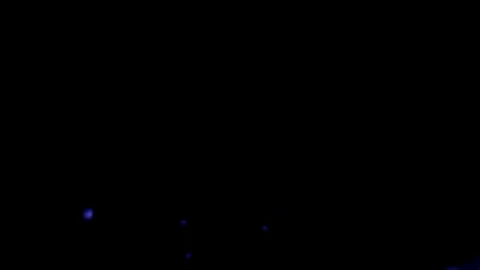 Blue snowflake melts in the dark Video stock 72849982