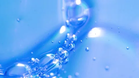 Blue soap bubbles Stock Footage 67663797