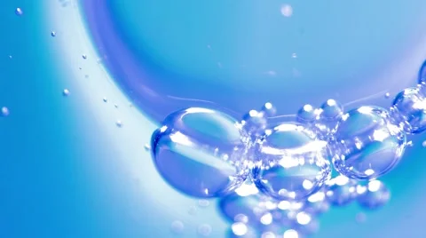 Blue soap bubbles Stock Footage 67664988