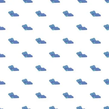 Blue socks pattern creating seamless fashion apparel background 스톡 일러스트