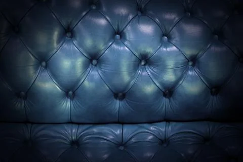 Blue sofa background Stock Photos